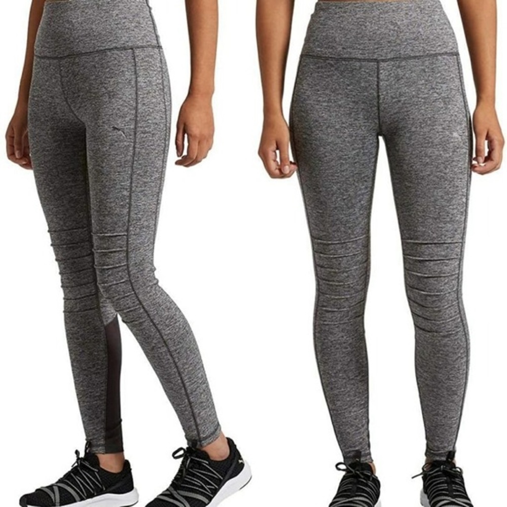 Puma Grey moto Leggings